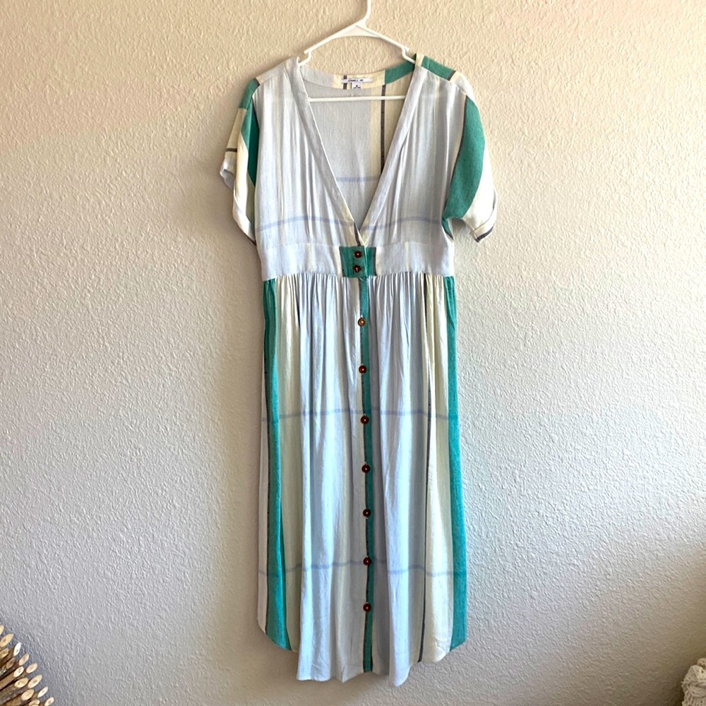 O’neill woman’s multi stripe Midi dress